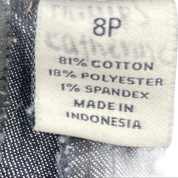 Charter Club Petite Button Cuff Jean Capri Size 8P - Picture 10 of 10